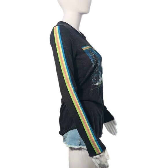 CHASER Retro Ski Graphic Long Sleeve Tee NWOT - Picture 7 of 11